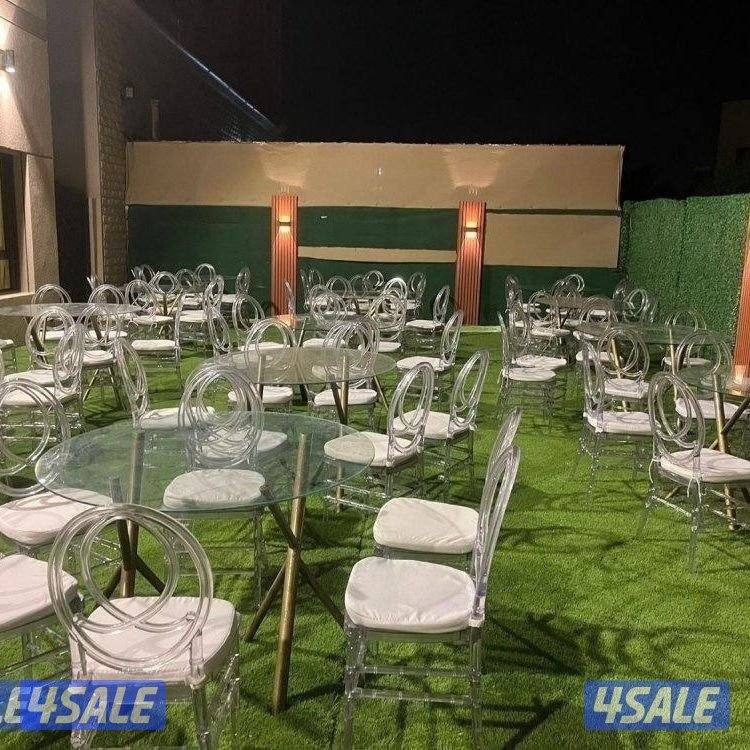 تجهيزحفلات تاجير كراسي وطاولات وزينه وخدمات ضياف14