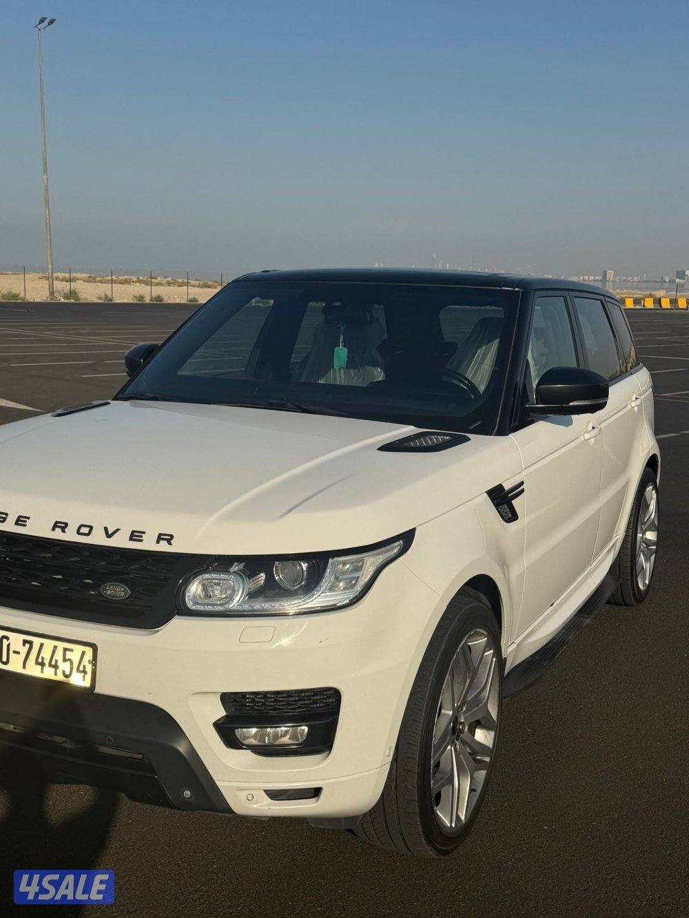 رنج سبورت 2014 صبغ الوكاله شرط الفحص مكينه قير بدي ماشي 330000 الف4