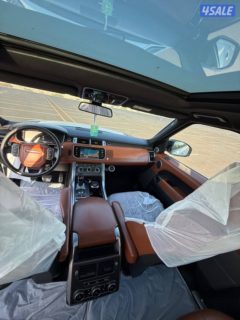 رنج سبورت 2014 صبغ الوكاله شرط الفحص مكينه قير بدي ماشي 330000 الف5