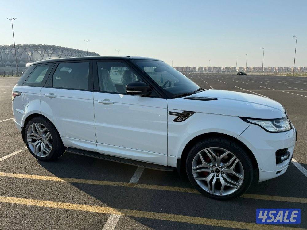 رنج سبورت 2014 صبغ الوكاله شرط الفحص مكينه قير بدي ماشي 330000 الف7