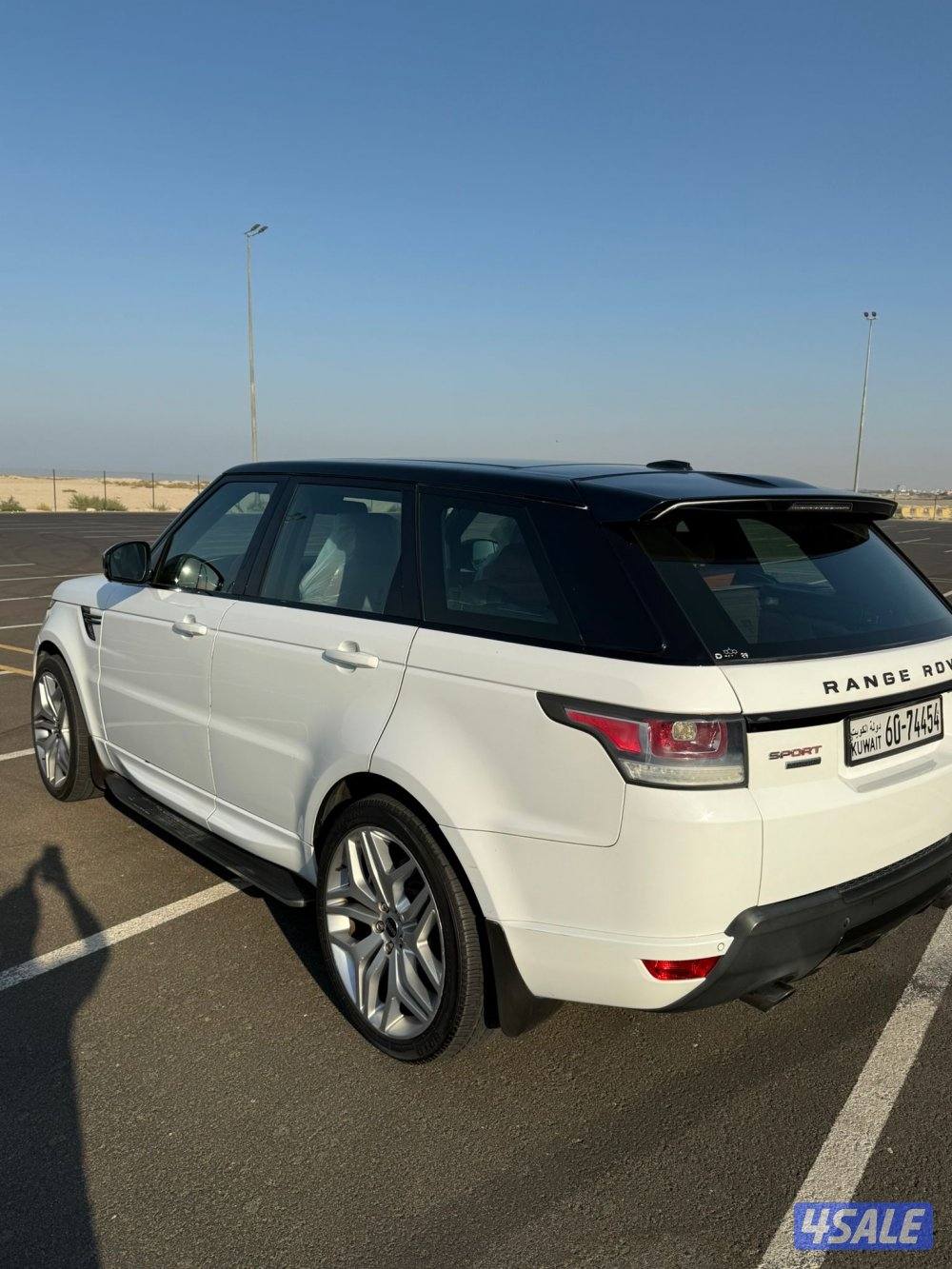 رنج سبورت 2014 صبغ الوكاله شرط الفحص مكينه قير بدي ماشي 330000 الف8