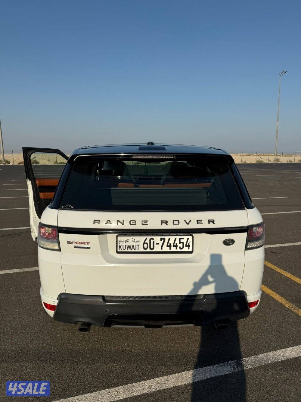 رنج سبورت 2014 صبغ الوكاله شرط الفحص مكينه قير بدي ماشي 330000 الف10