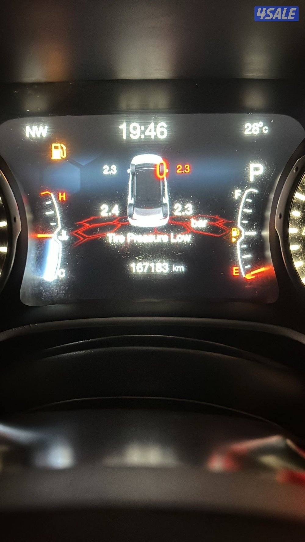 جيب - كومباس  بحالة الوكاله عداد 167🔥8