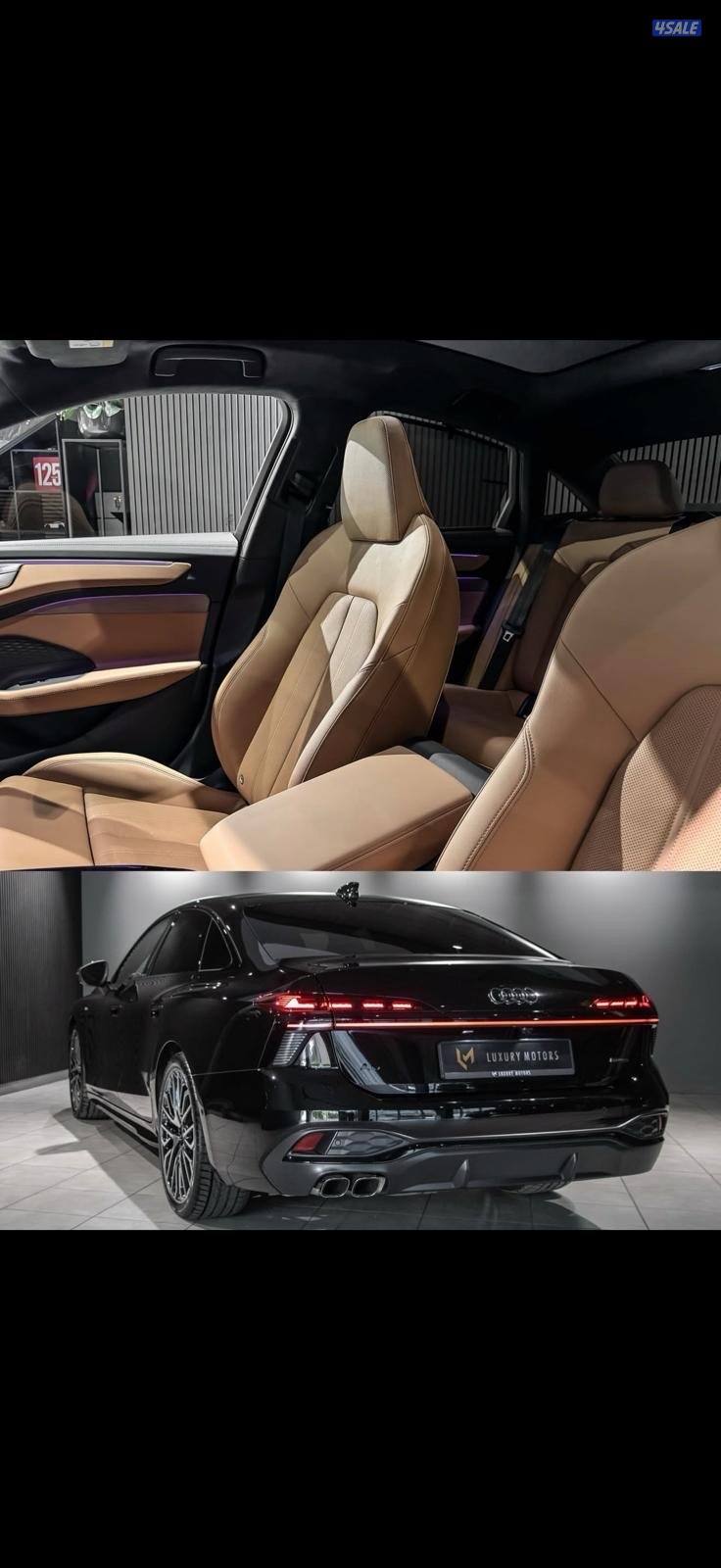 للبيع اودي A6 موديل 2026 استلم وكالة لون اسود كامل مواصفات وراد الغانم5