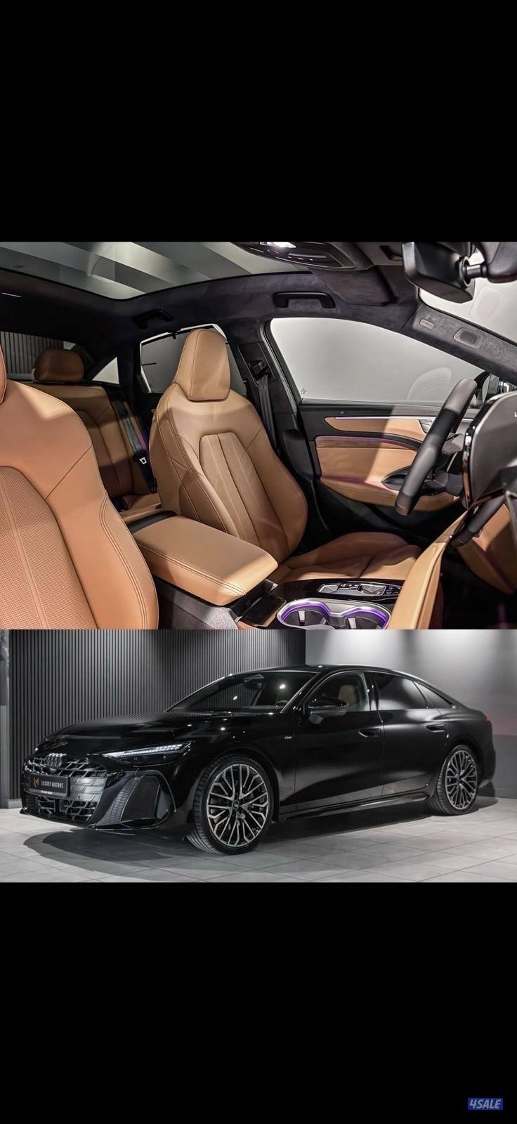 للبيع اودي A6 موديل 2026 استلم وكالة لون اسود كامل مواصفات وراد الغانم6