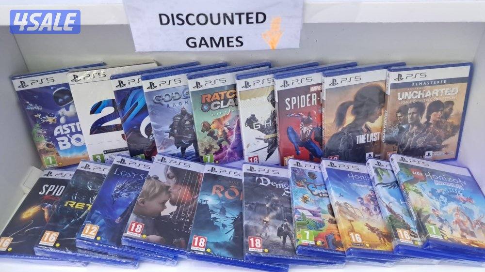 وبيع اجهزة بلاستشين والعاب اكس بوكس واجهزه لتندو ولدينا كروت شحن10