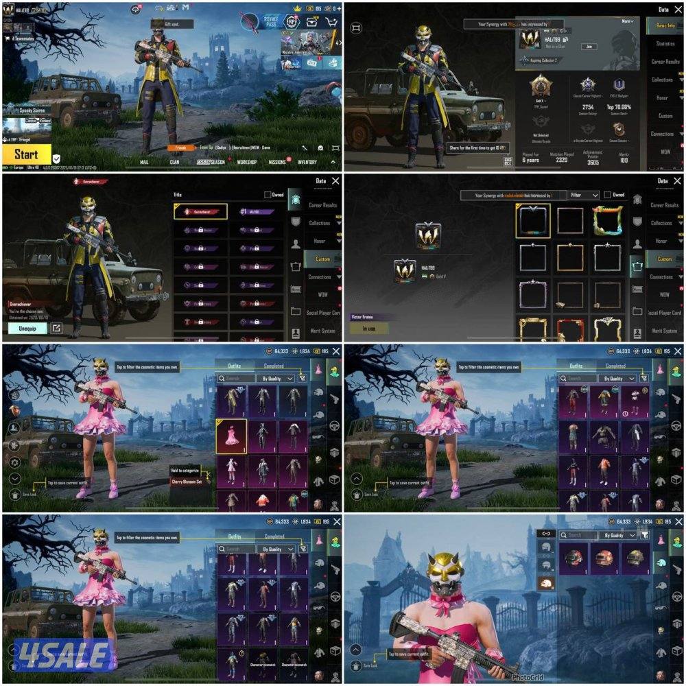 حسابات ببجي للضحك و الفله6