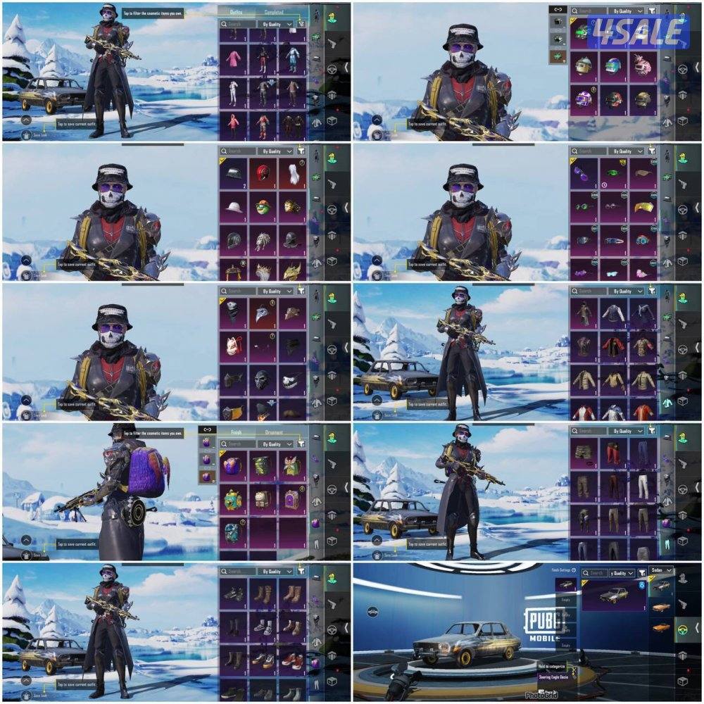 حسابات ببجي للضحك و الفله5