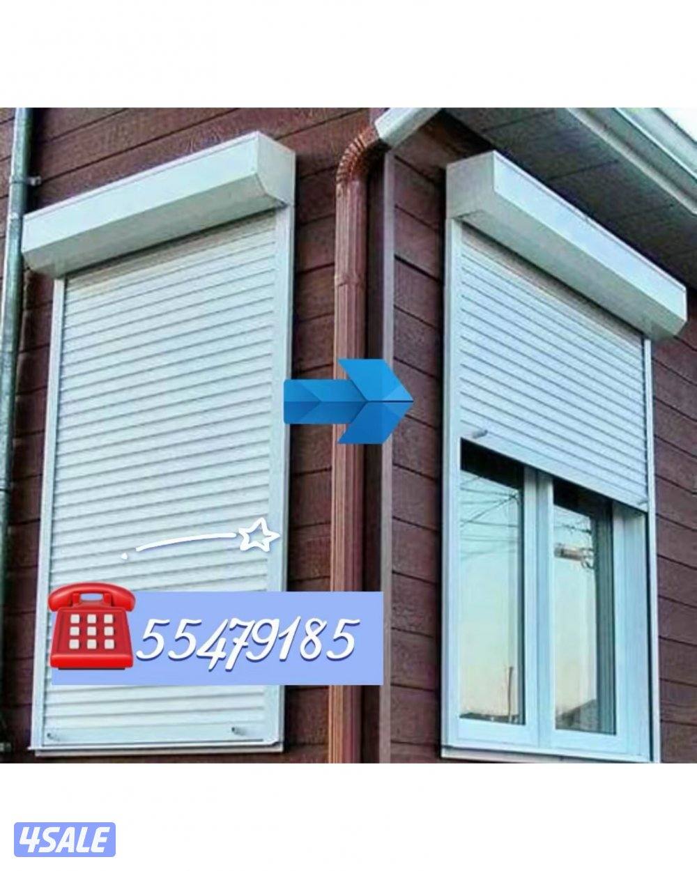 Aluminium Works of all types related to doors Window shutter0