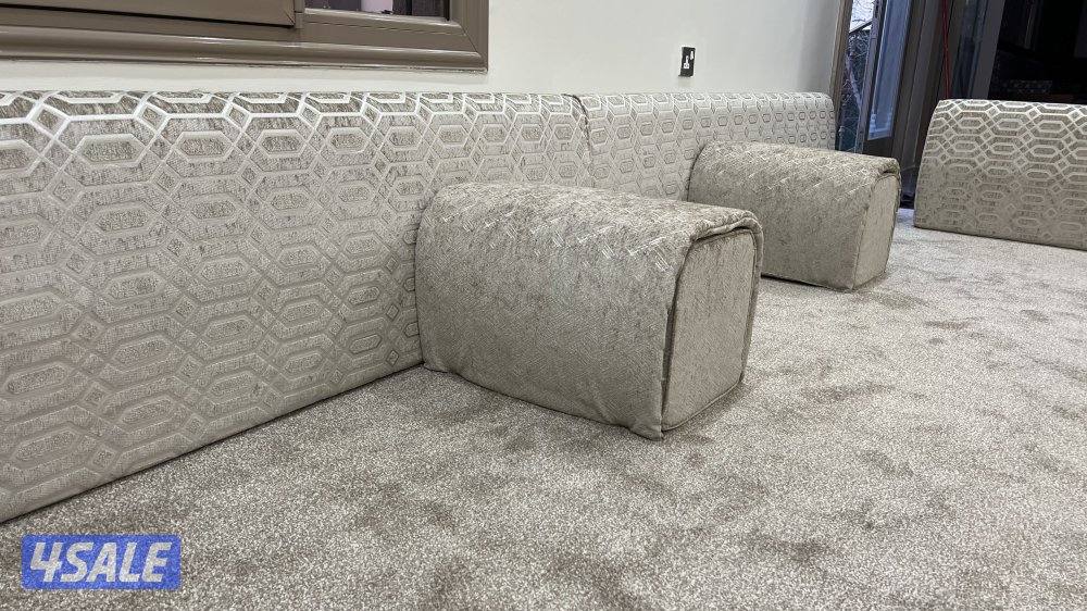 تفصيل وتنجيد مخاد ومراكي اسفنج البغلي وإسفنج سعودي وسجاد تركي حفر9