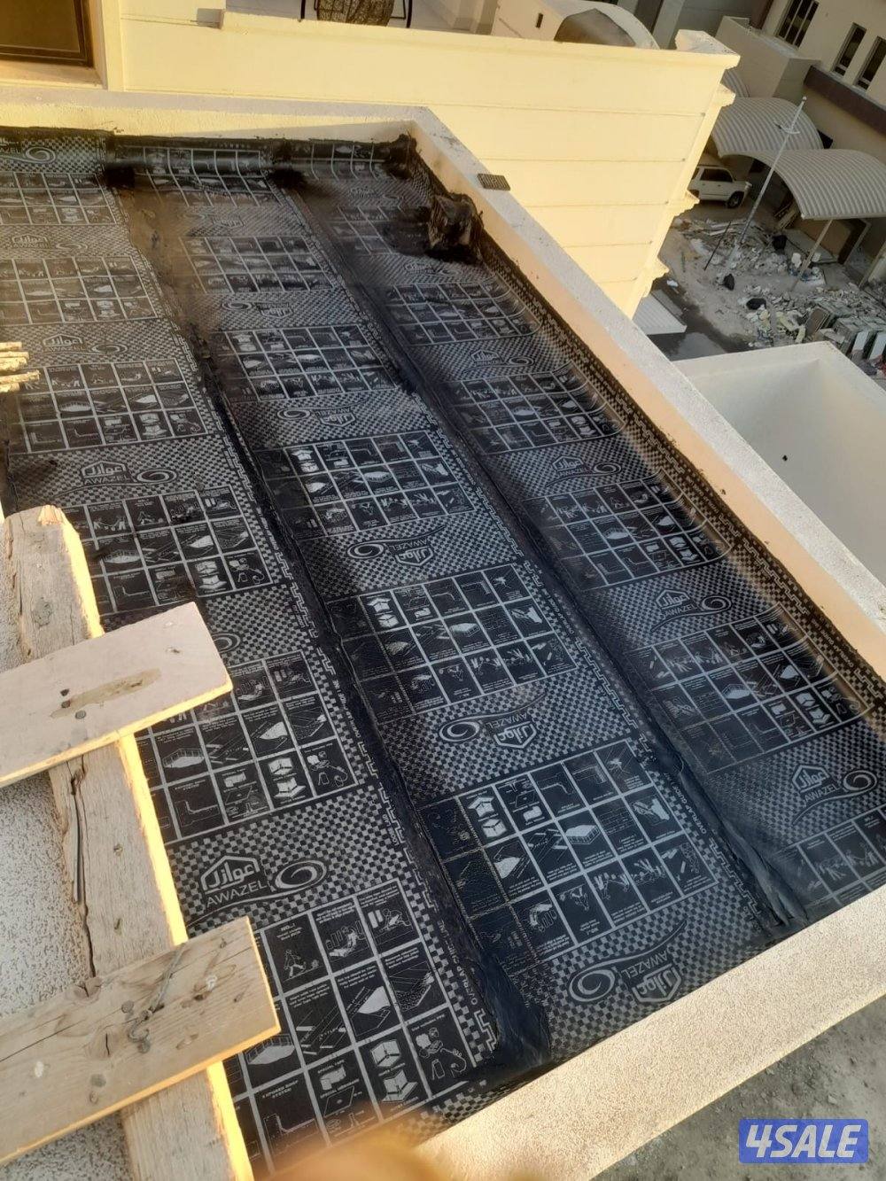 تقوم بتقديم جميع أنواع العوازل الطربال والرش الأمريكي3