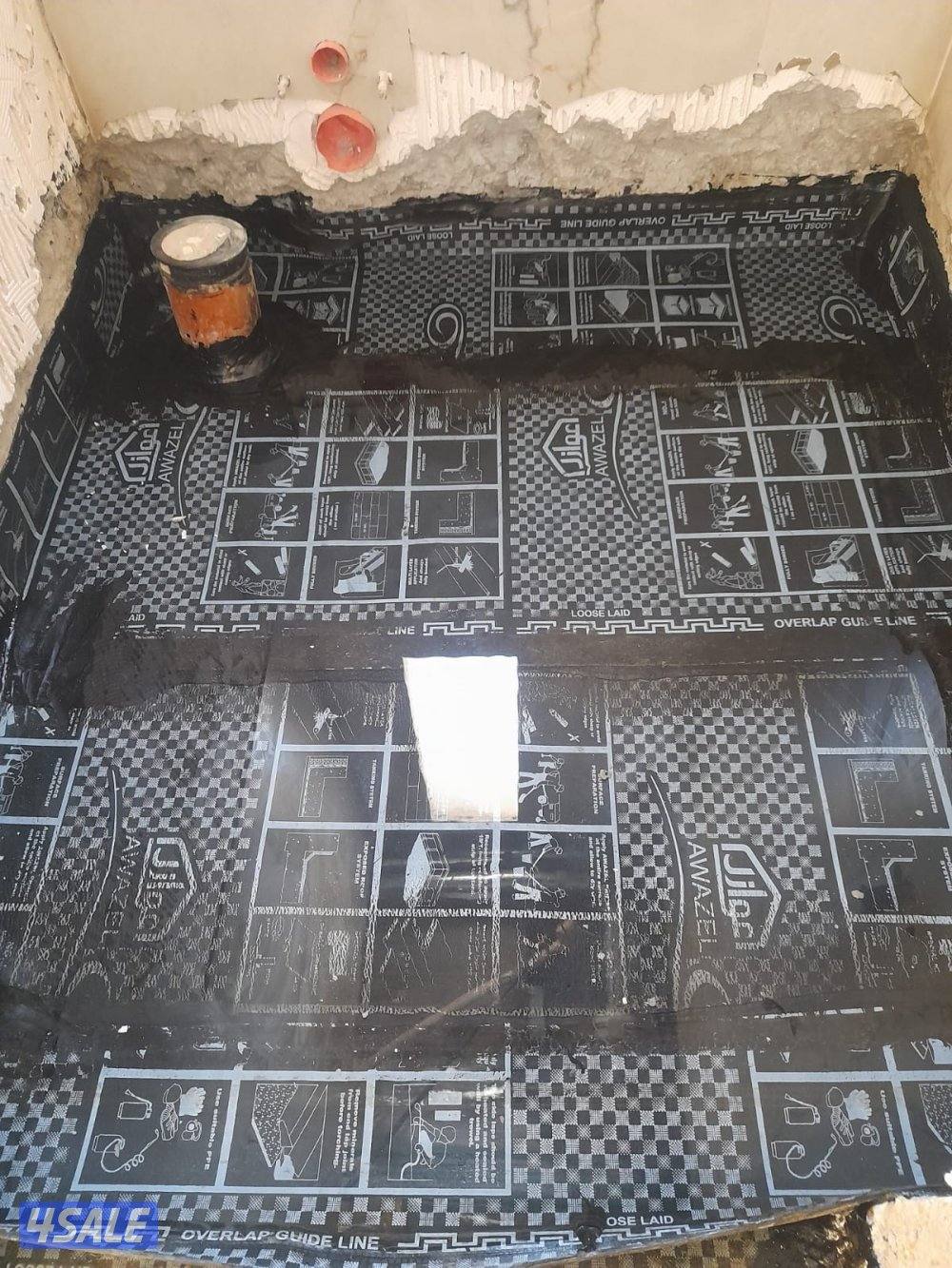 تقوم بتقديم جميع أنواع العوازل الطربال والرش الأمريكي4