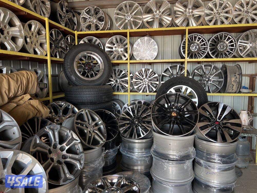 لدينا جميع انواع رنقات لمستعمل اصلي شرط وارد4