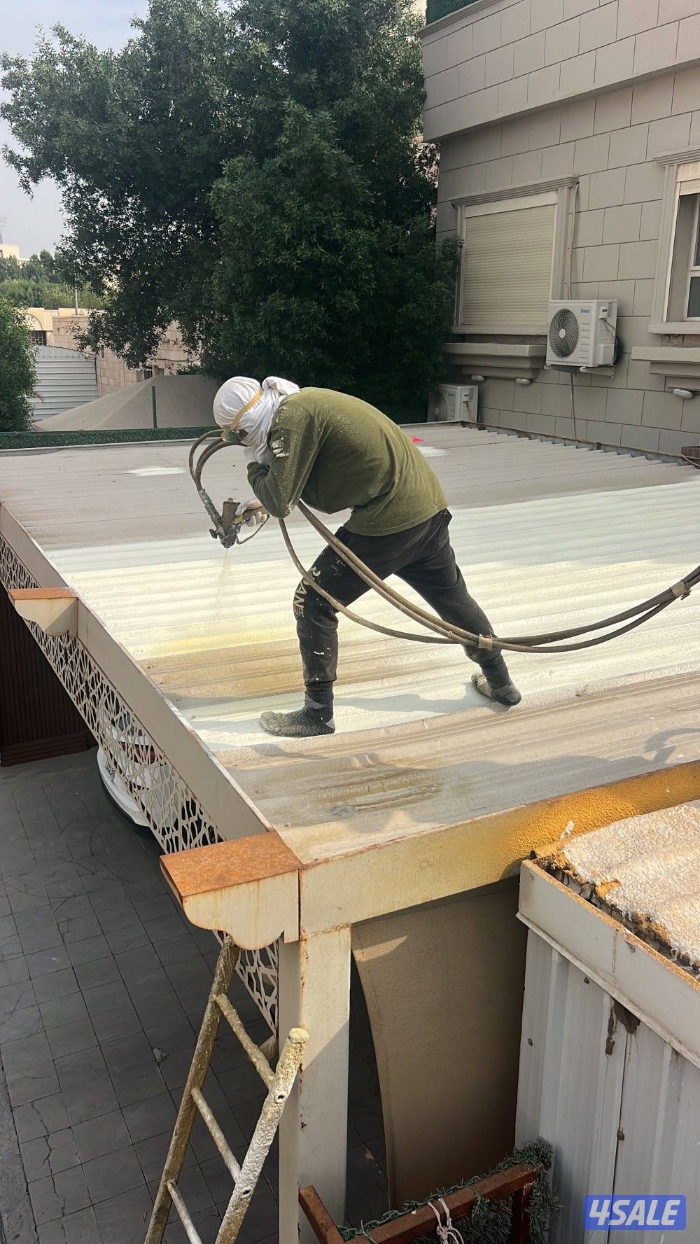 عازل امريكي للاسطح والكيربي ودكتات التكييف المركزي جميع مناطق الكويت3