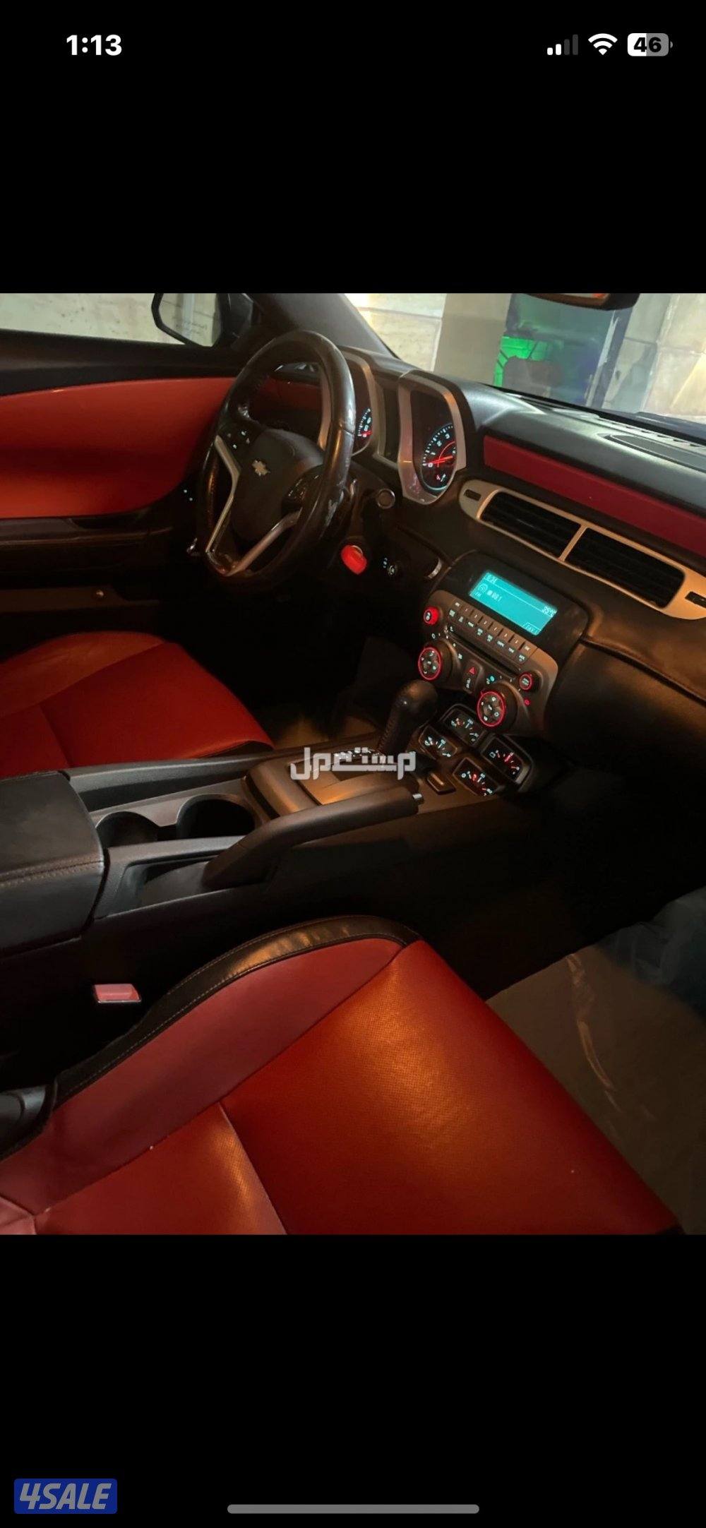 للبيع كمارو  ليدور نظيف 2012  غير وماكينه وشاصي فوق لممتاز4