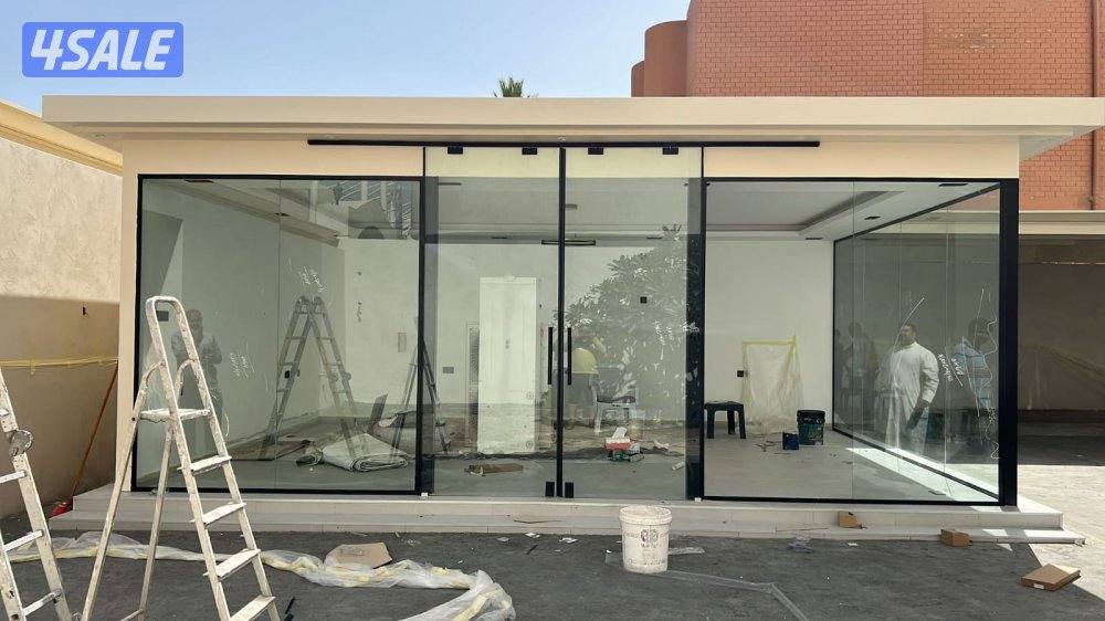 تركيب زجاج والامنيوم وماريا3