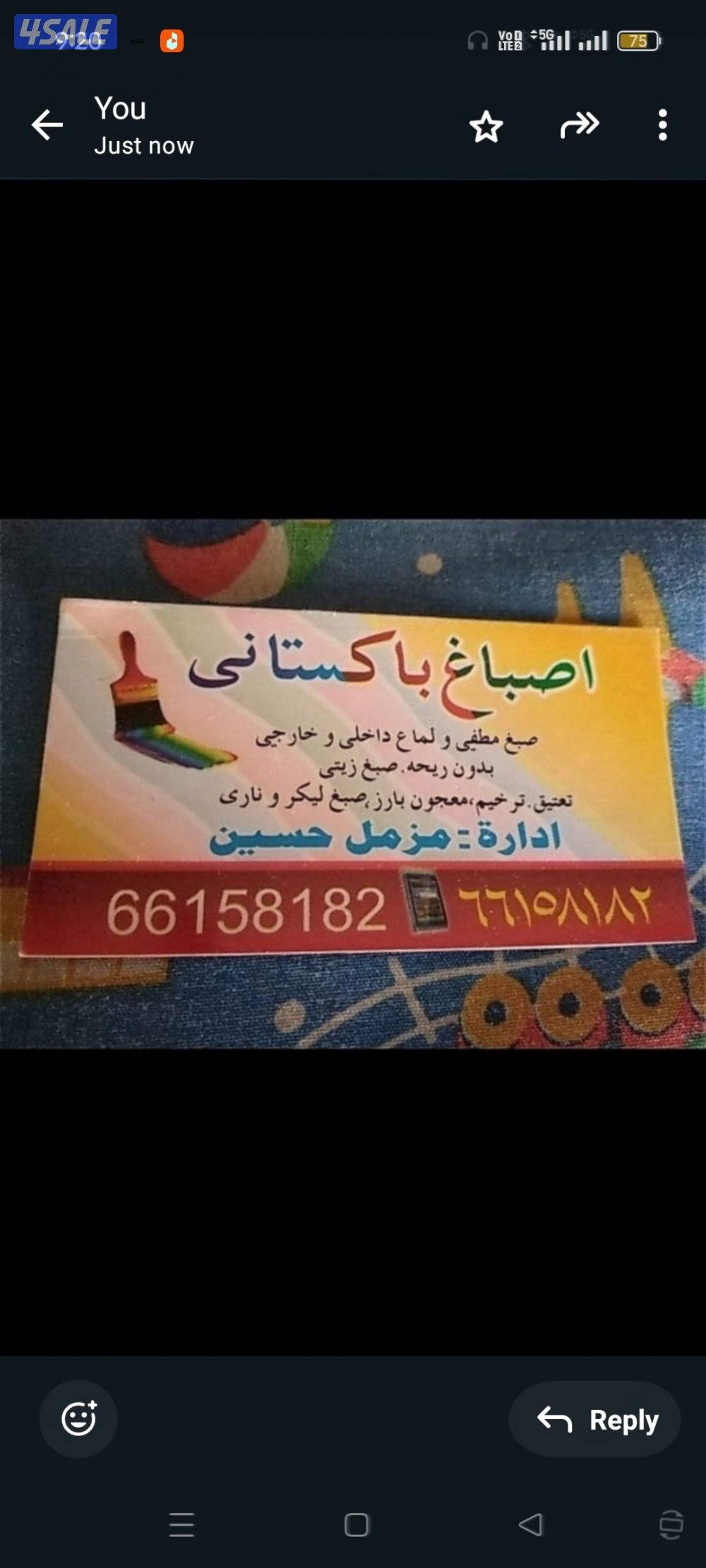 اصباغ وديكورات باكستاني 🇰🇼0