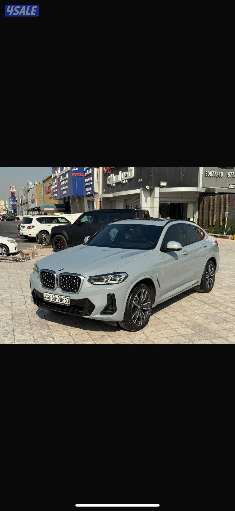 للبيع بي ام دبليو X4موديل ٢٠٢٢ شرط الفحص تحت الكفاله عداد ١٠٠0