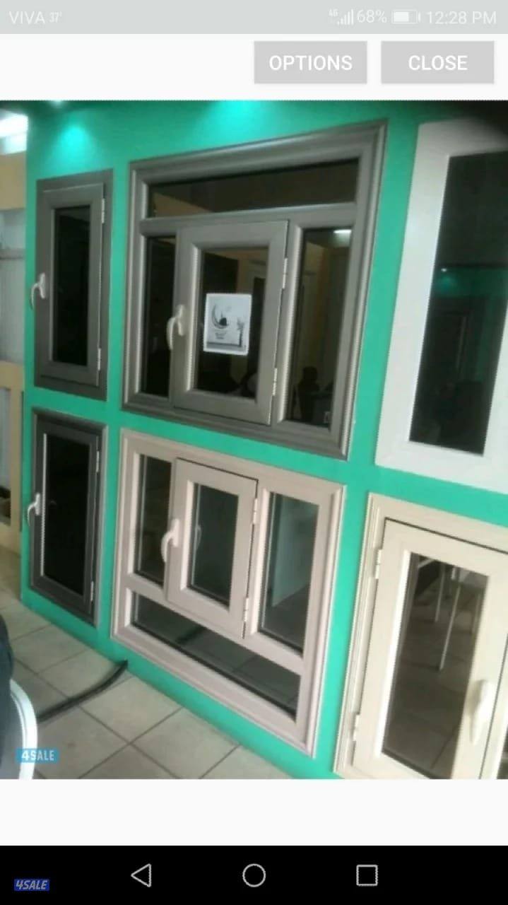 المونيم ابواب المونيم شباك المونيم شتر مطابخ المونيم ديكور مدخنة ستيل11