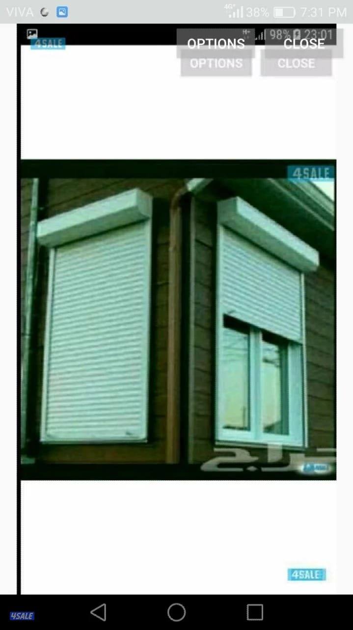 المونيم ابواب المونيم شباك المونيم شتر مطابخ المونيم ديكور مدخنة ستيل12