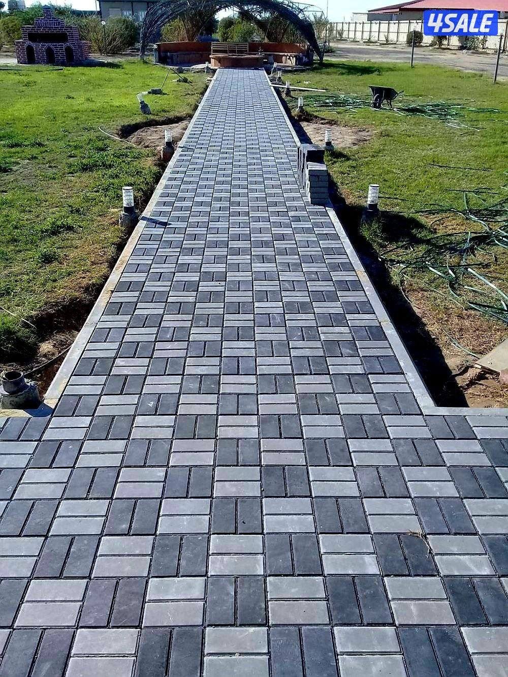 معلم بلاط متداخل وكربستون وكاشي وصب مزييك ارضيات وتركيب الحداق وتيل اص0