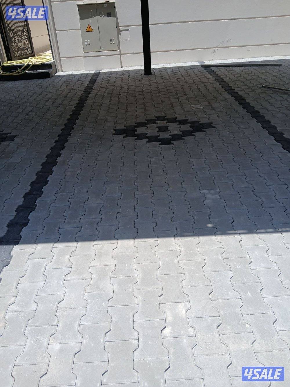 معلم بلاط متداخل وكربستون وكاشي وصب مزييك ارضيات وتركيب الحداق وتيل اص4