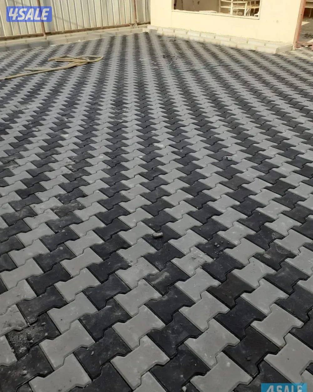 معلم بلاط متداخل وكربستون وكاشي وصب مزييك ارضيات وتركيب الحداق وتيل اص14