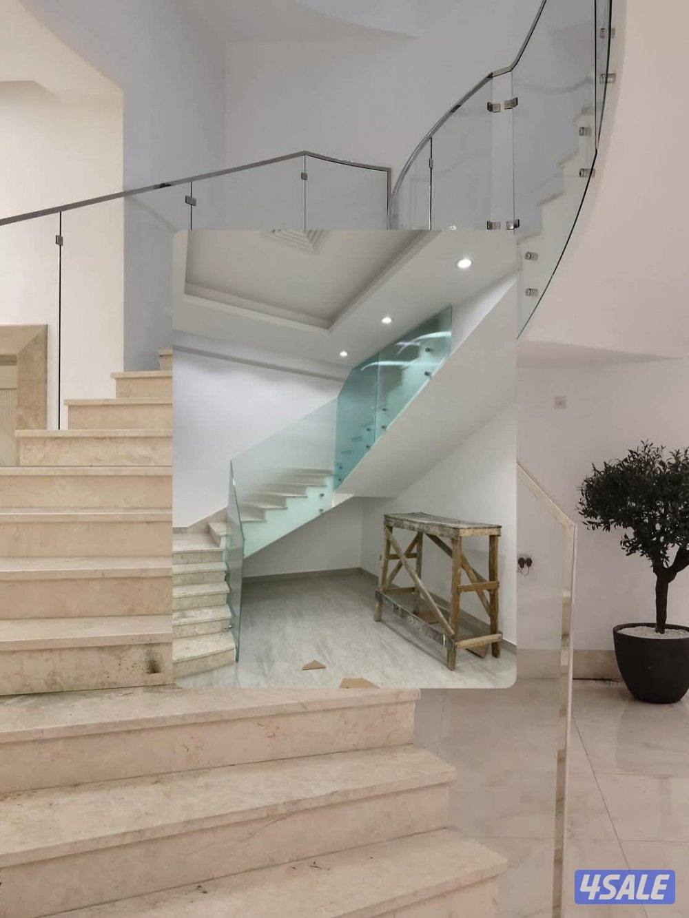 تركيب جميع انواع الزجاج والمرايا شاور بكس طاوله طعام ديوانيه5