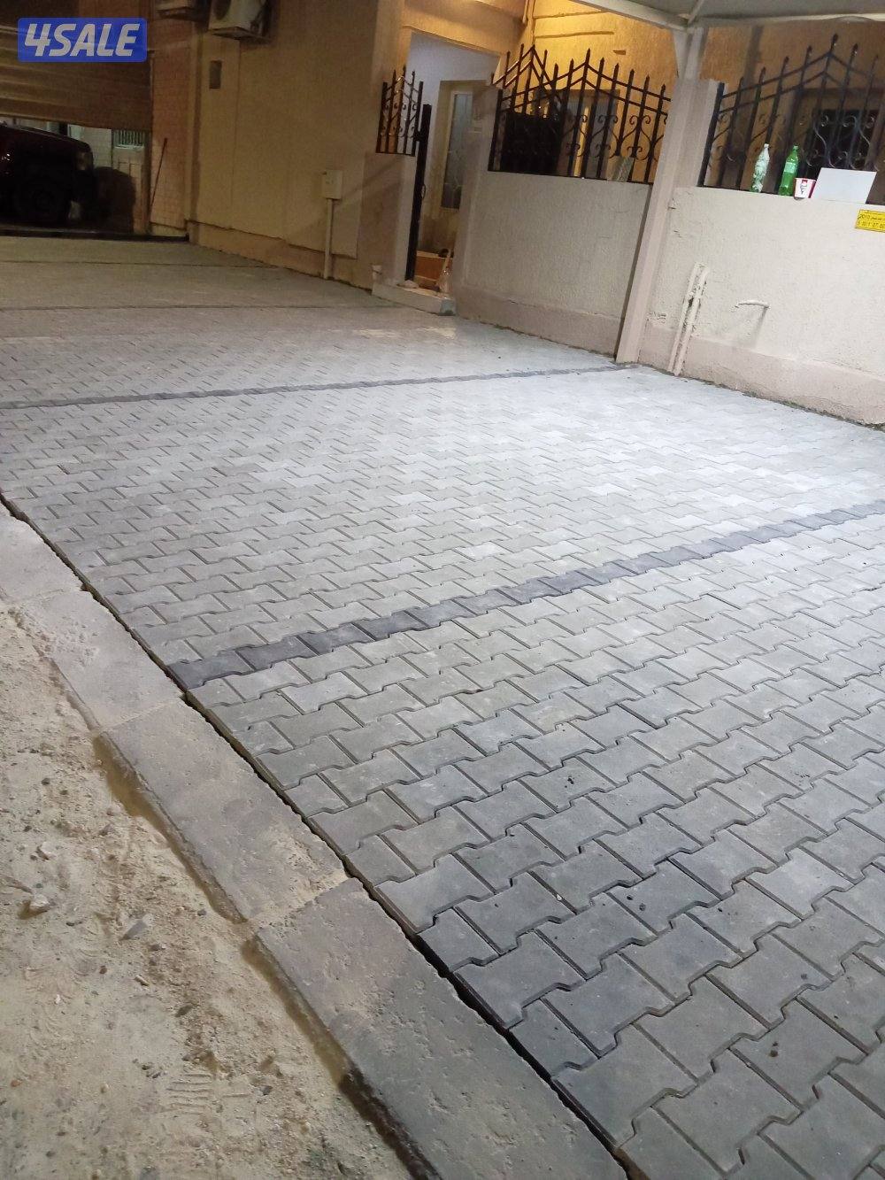 معلم بلاط متداخل كاشي كربستون تنسيق الحدائق2