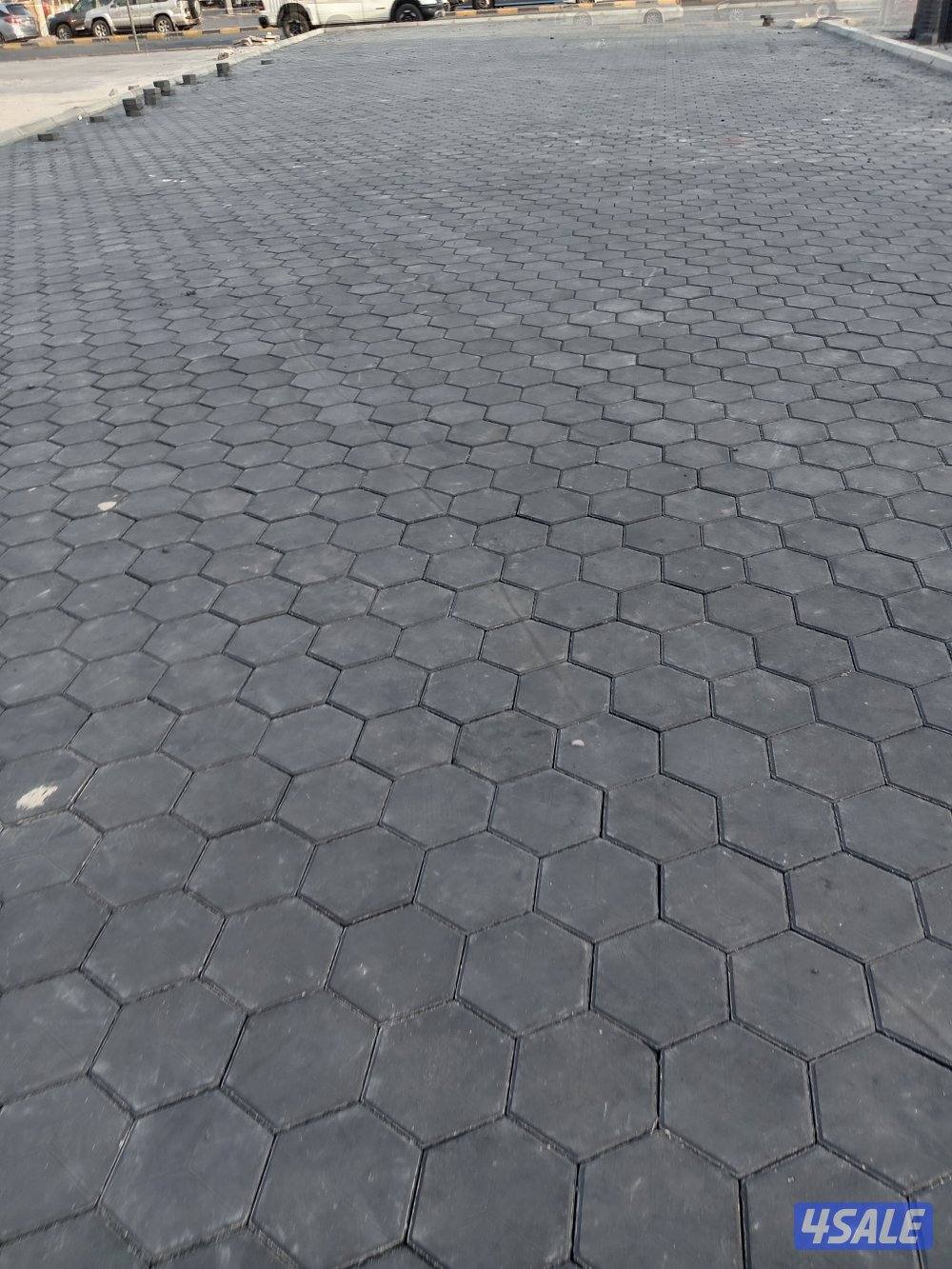 معلم بلاط متداخل كاشي كربستون تنسيق الحدائق3