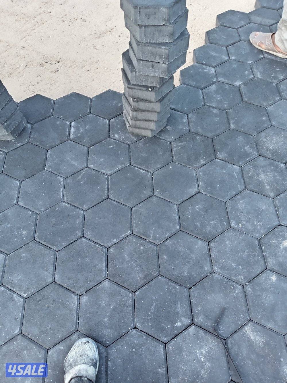 معلم بلاط متداخل كاشي كربستون تنسيق الحدائق4