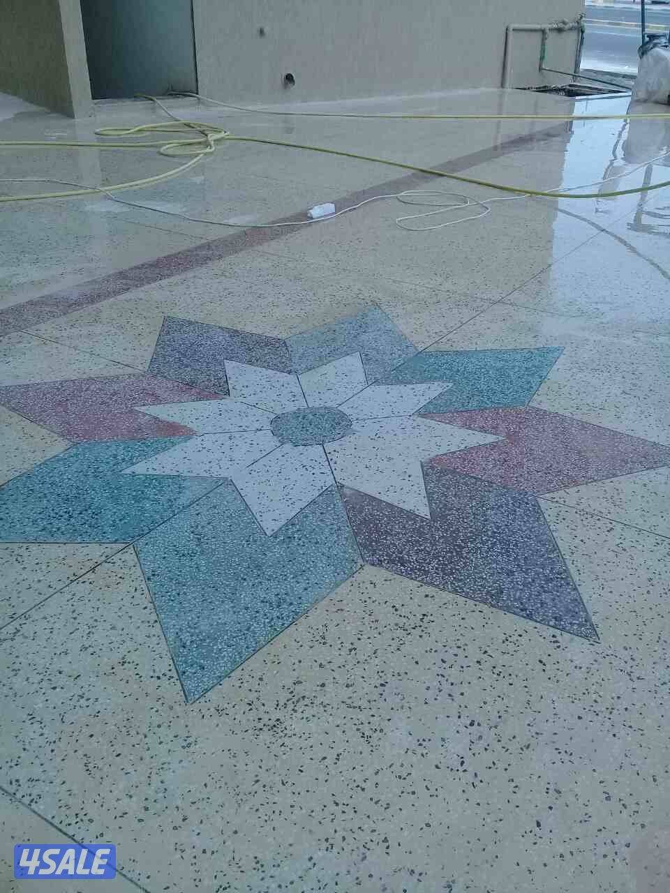 معلم بلاط متداخل كاشي كربستون تنسيق الحدائق7