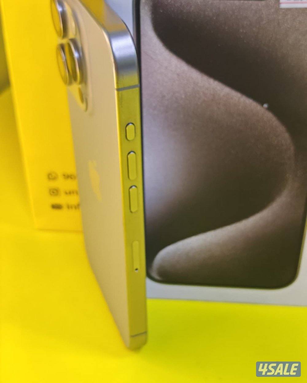 آيفون 15 برو – 512GB – تيتانيوم طبيعي | iPhone 15 Pro – 512GB – Natura4