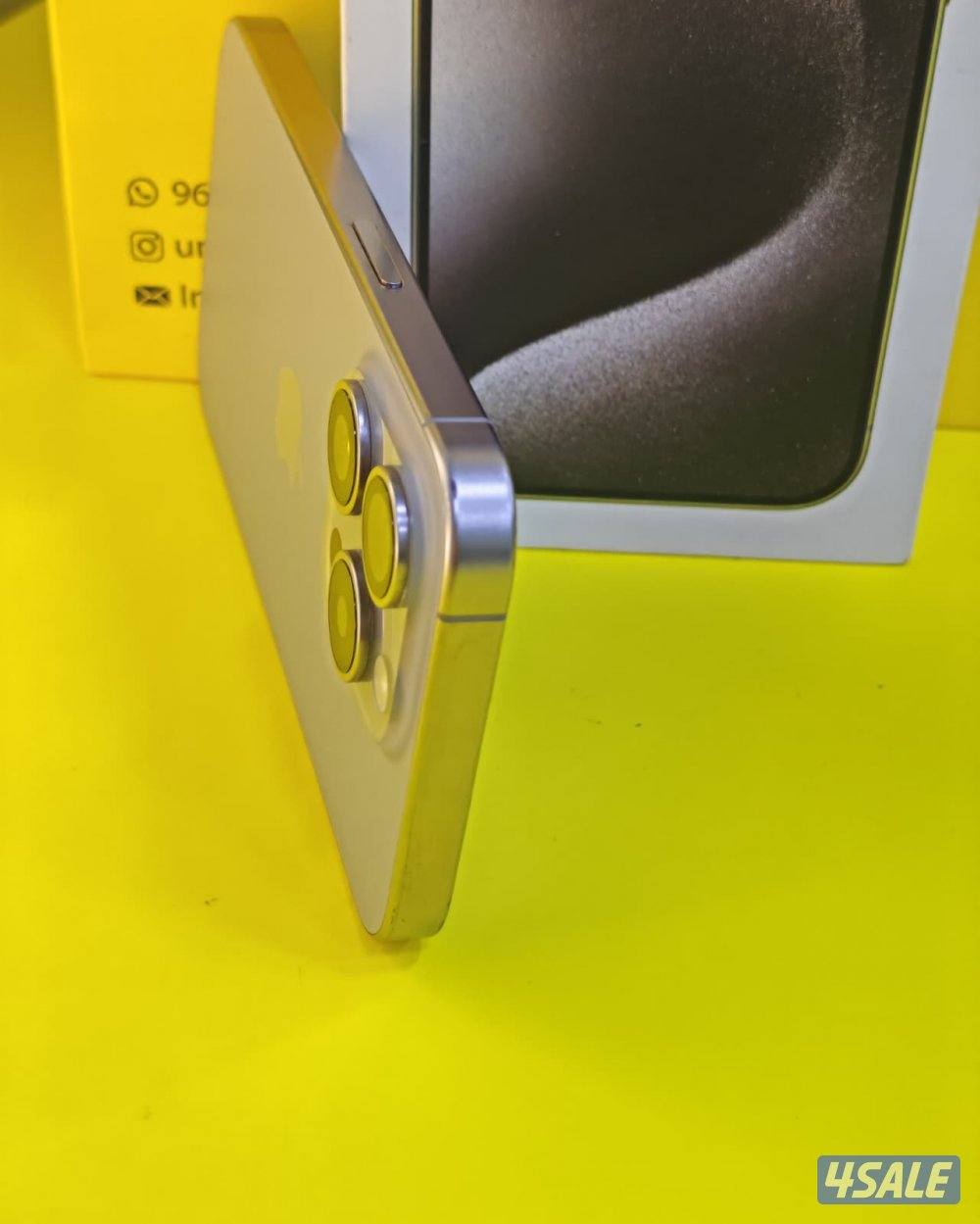 آيفون 15 برو – 512GB – تيتانيوم طبيعي | iPhone 15 Pro – 512GB – Natura5