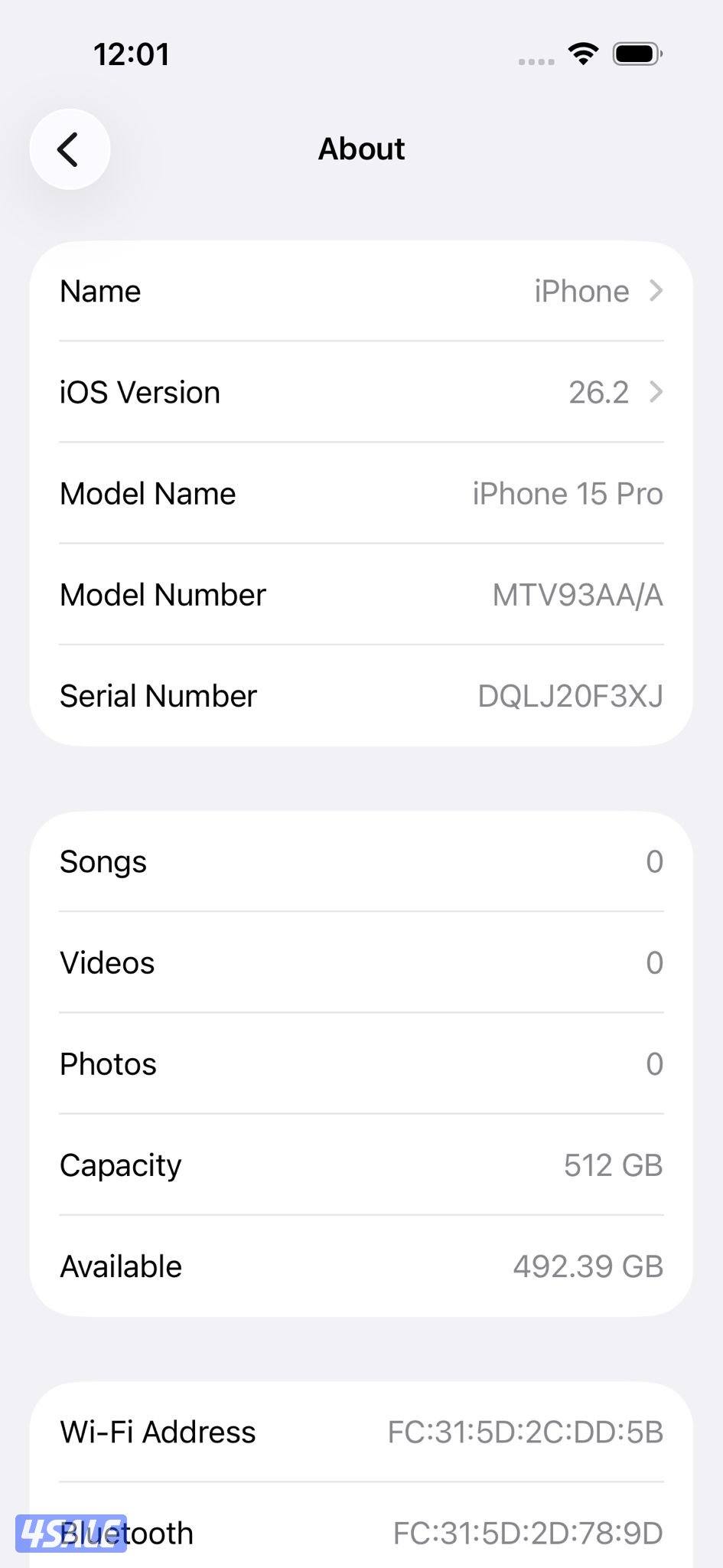 آيفون 15 برو – 512GB – تيتانيوم طبيعي | iPhone 15 Pro – 512GB – Natura9