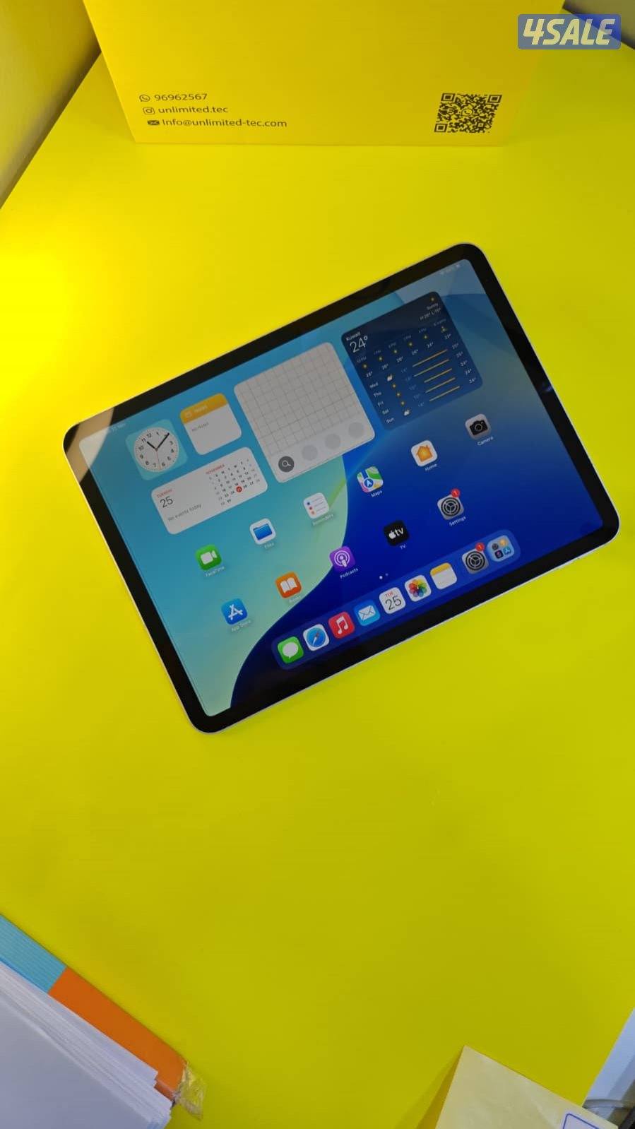 آيباد برو 11 إنش – شريحة – 64GB – فضي 11-inch iPad Pro – Cellular0