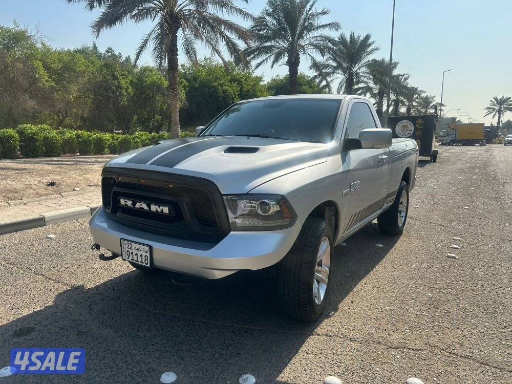 نظيف دودج رام فئة سبورت 4x4 المالك الاول ممشى قليل ٢٠١٧1