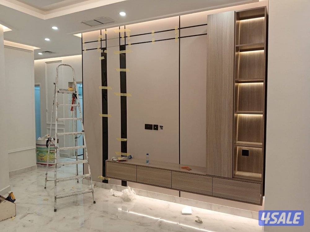 اصباغ و تركيب ورق جدران والبركيه والجبس امبورد وبديل الخشب والشيبورد1