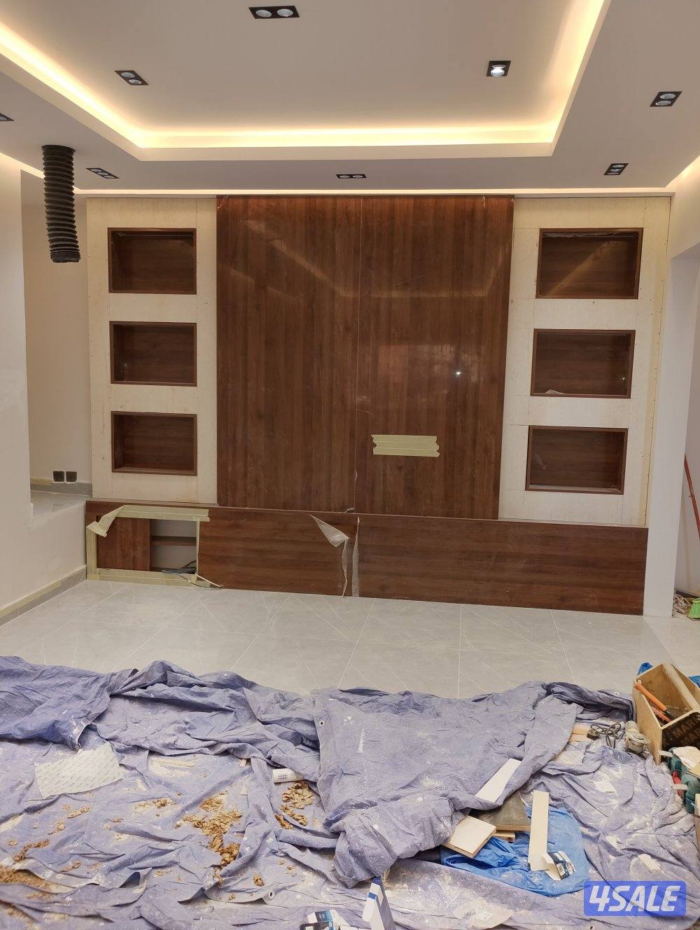 اصباغ و تركيب ورق جدران والبركيه والجبس امبورد وبديل الخشب والشيبورد2