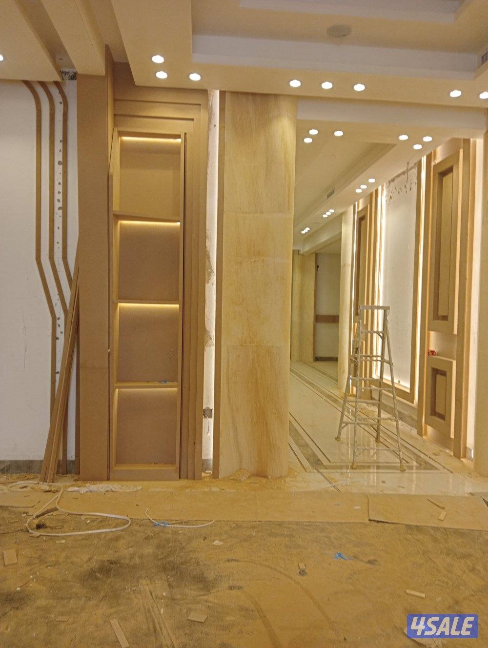 اصباغ و تركيب ورق جدران والبركيه والجبس امبورد وبديل الخشب والشيبورد5