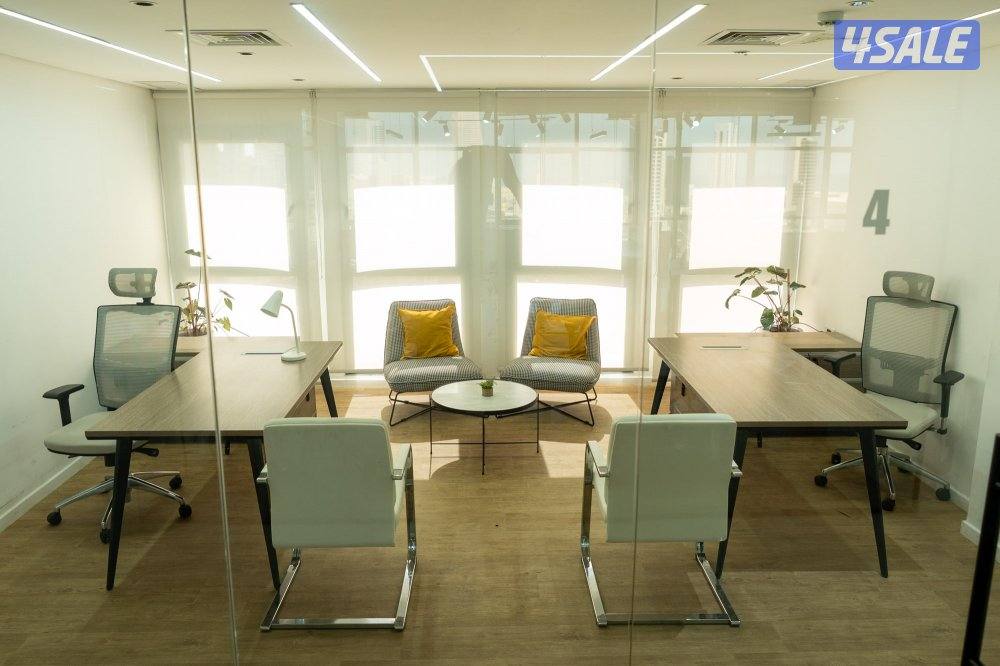 مكاتب تجارية مجهزة بالكامل بأرقام آلية في العاصمة0