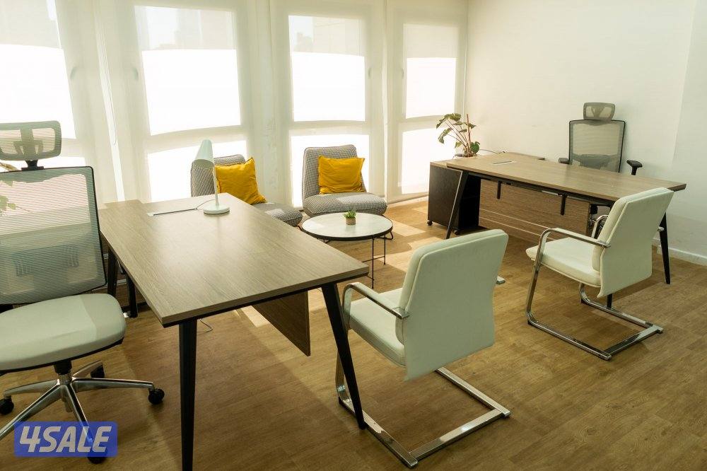 مكاتب تجارية مجهزة بالكامل بأرقام آلية في العاصمة1