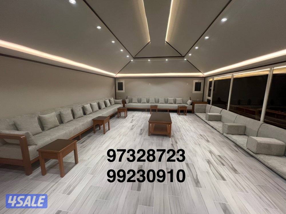 تنجيد وتفصيل كنب ديوانيات جلسات مساند وكل الستاير6