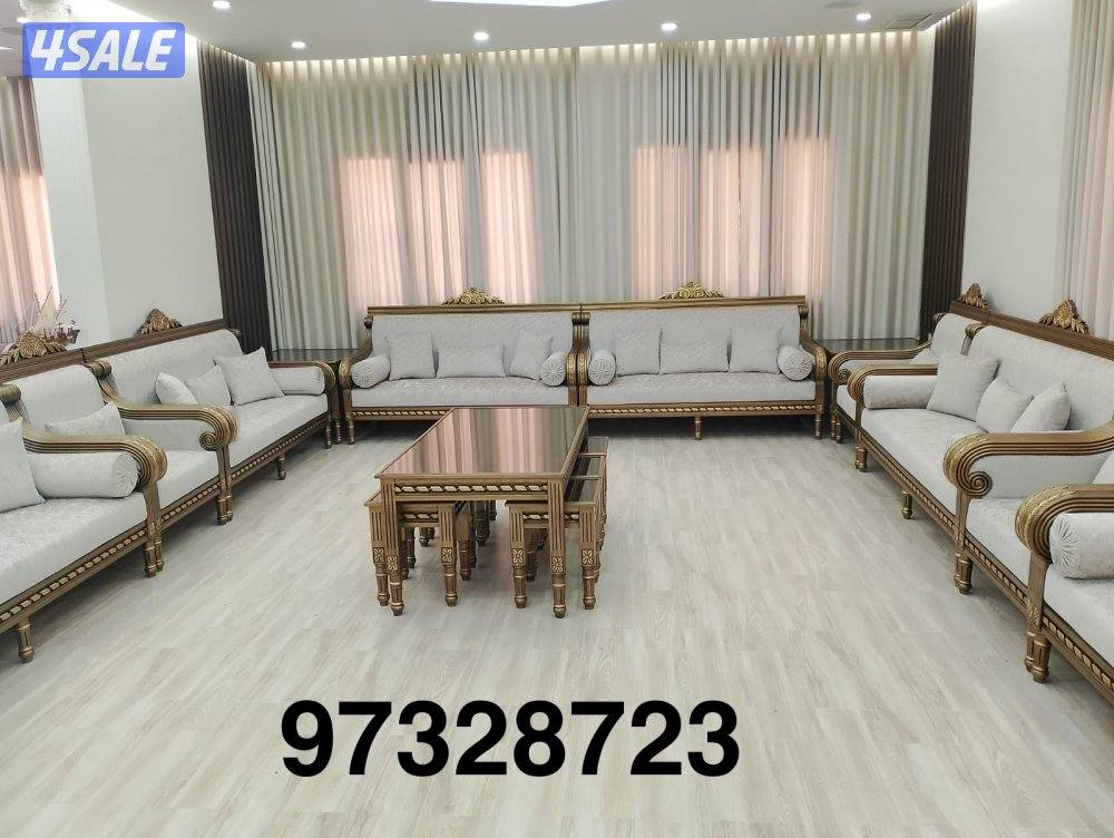 تنجيد وتفصيل كنب ديوانيات جلسات مساند وكل الستاير15