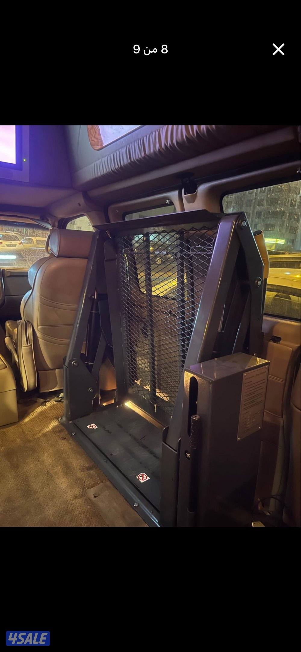 مخصص للمعاقين وكبار السن يوجد رافعه هيدروليك6