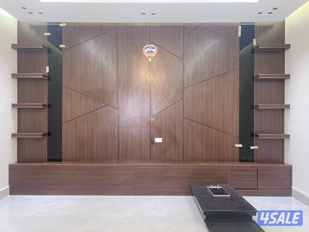 ديكورات أصباغ ورق جدران بديل خشب جبسمبورد وبراويز جبس ديكور تليفزيون5