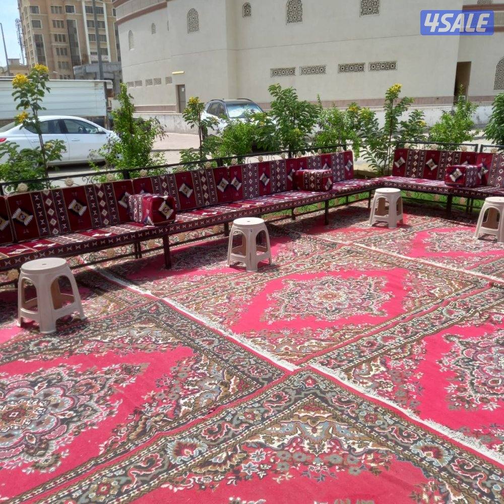 تاجير كراسي  كنفات خيم سجاد خدمة ضيافه رجالي3