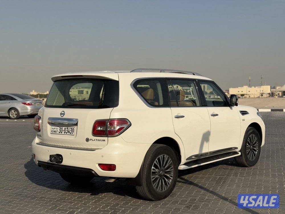 باترول بلاتينيوم سيتي موديل 2015 وكالة الكويت البابطين صبغ الوكاله8
