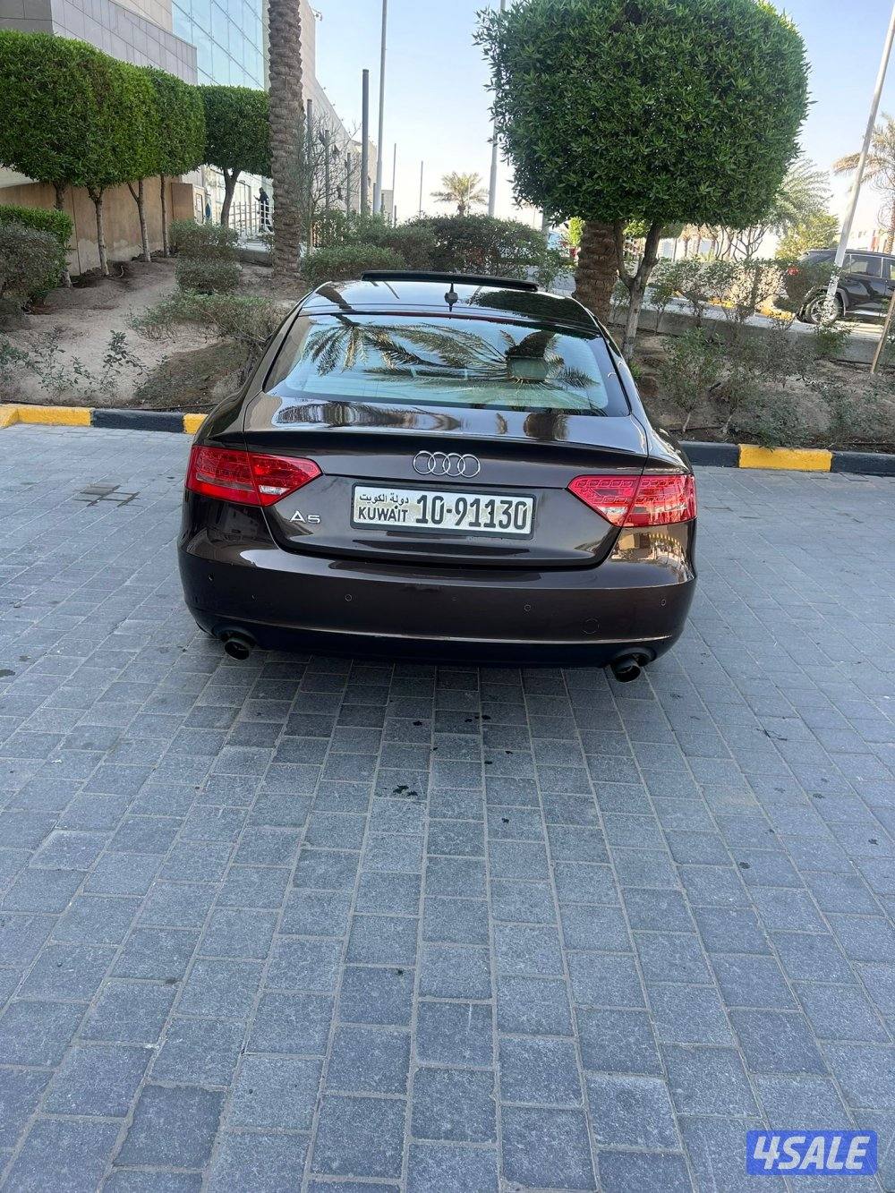 اودي A5 موديل ٢٠١٢ ماشي ١٤٩ فل اوبشن صبغ وكالة عدا قطقتين تجميلي2