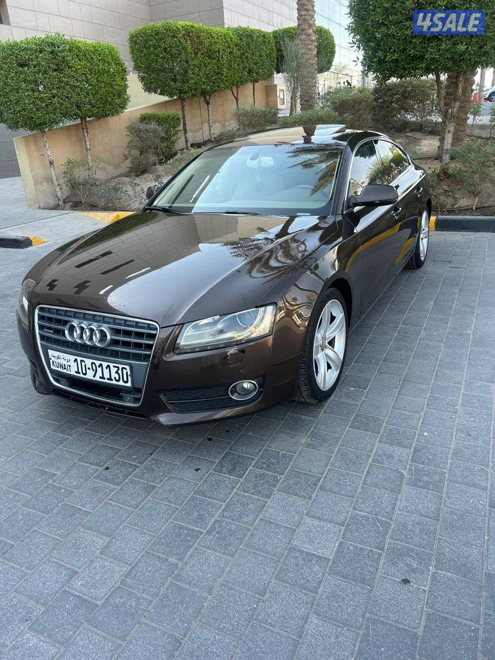 اودي A5 موديل ٢٠١٢ ماشي ١٤٩ فل اوبشن صبغ وكالة عدا قطقتين تجميلي3